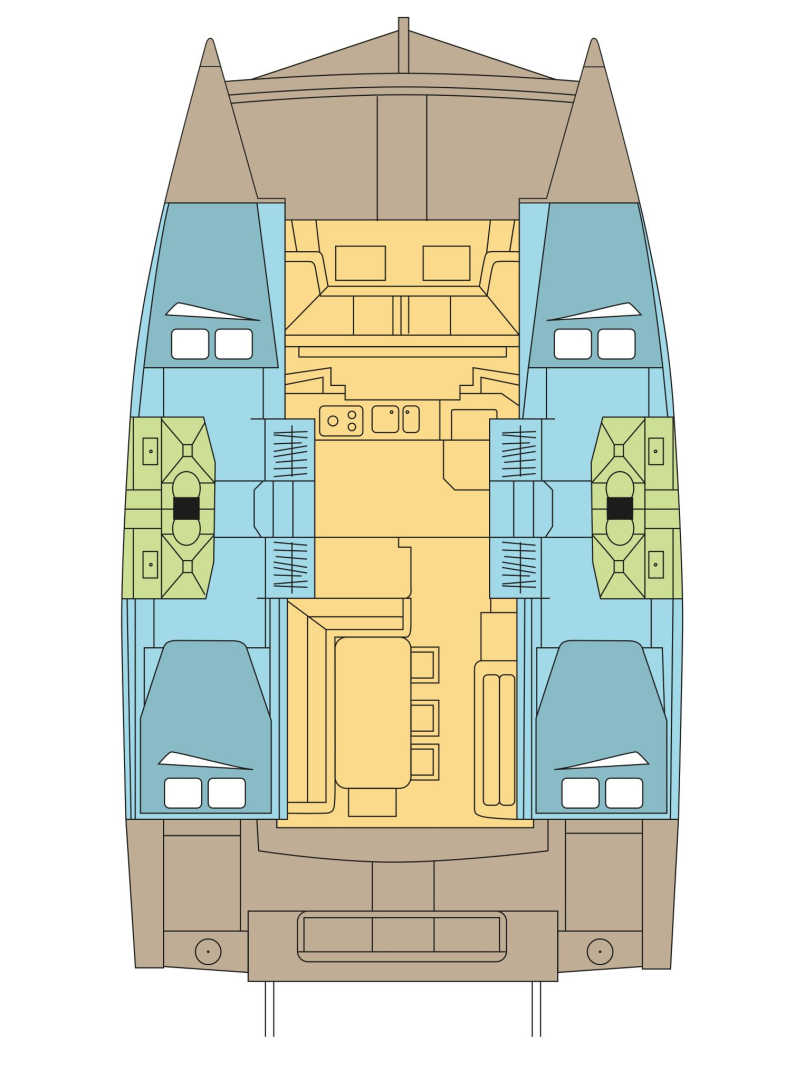 Location Catamaran à Bas du Fort - Bali Bali 4.1