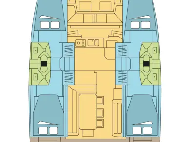 Location Catamaran à Bas du Fort - Bali Bali 4.1