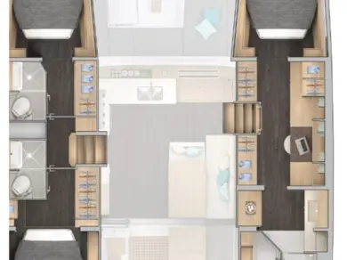 Location bateau Parham Town pas cher Lagoon 43