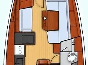 Bénéteau Oceanis 41.1 a louer à Gouviá