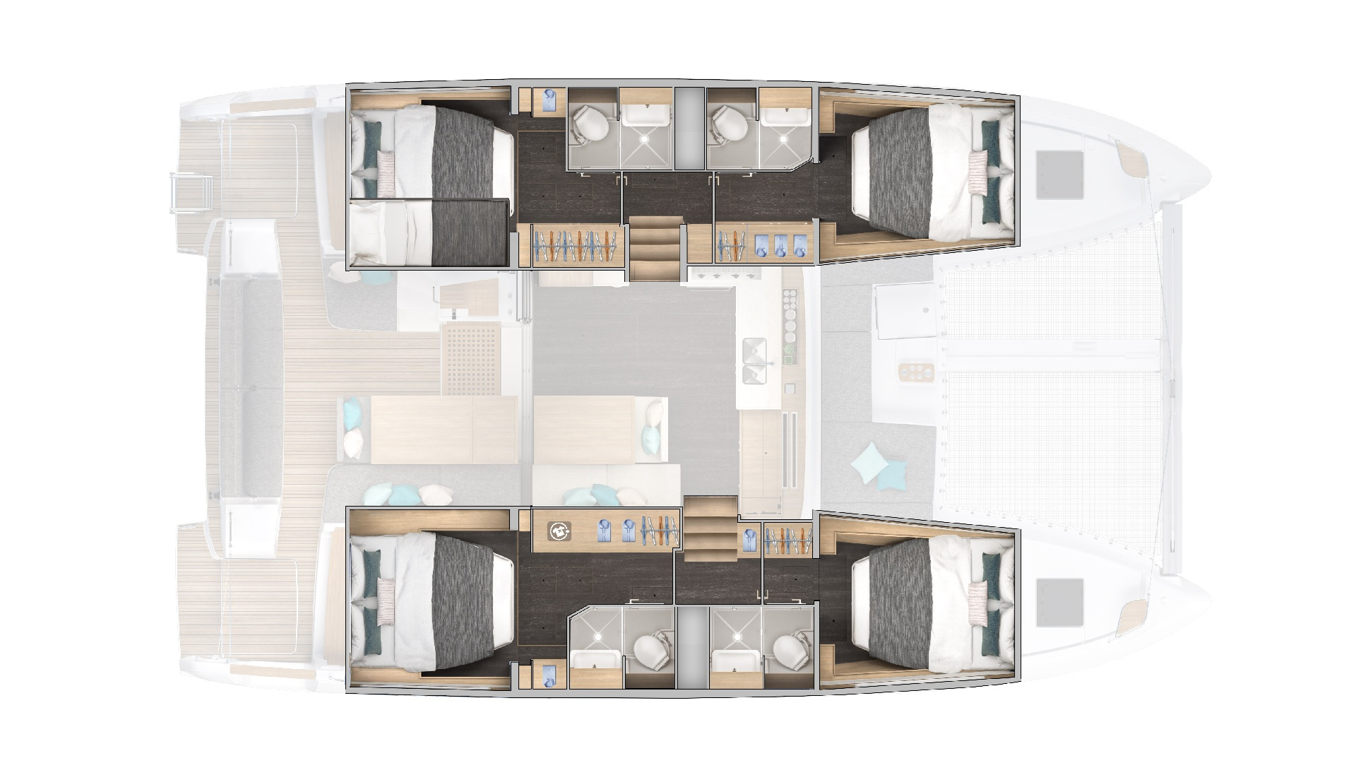 Location Catamaran Lagoon avec permis
