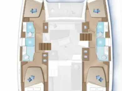 Location Catamaran à Ao Po - Lagoon Lagoon 42