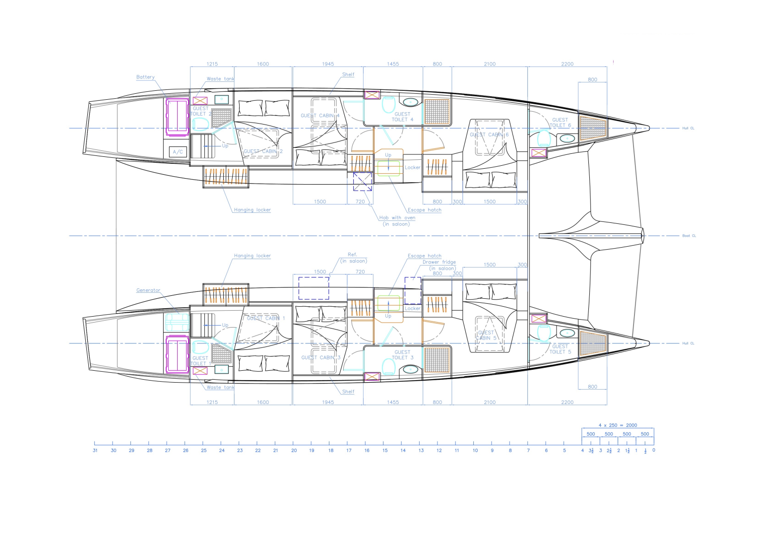 Location bateau Island Spirit Yachts Island Spirit 525E à Mai Khao sur Samboat