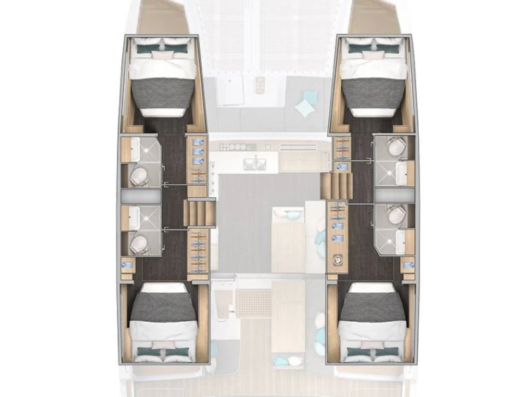 Catamaran à louer à Rogoznica au meilleur prix