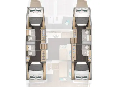 Catamaran à louer à Rogoznica au meilleur prix