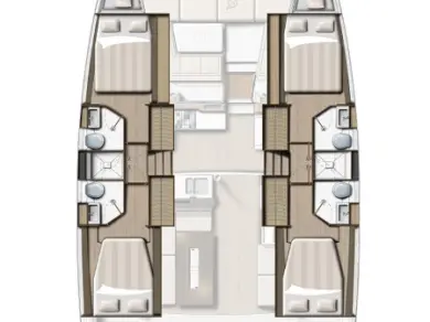Location bateau Préveza pas cher Bali 4.2