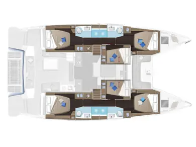 Louer Catamaran avec ou sans skipper Lagoon à Seget Donji