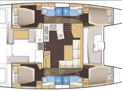 Lagoon Lagoon 450 a louer à Saint-George