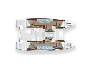 Location Catamaran Lagoon avec permis