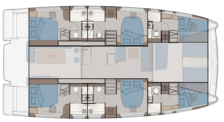 Catamaran à louer à Parham Town au meilleur prix