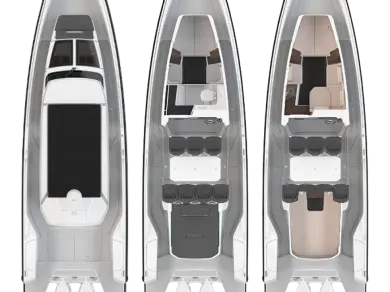 Location bateau Zaton pas cher Axopar 37 Sun-Top