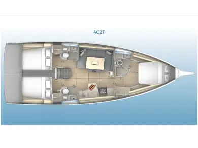 Location bateau Cagliari pas cher Dufour 41