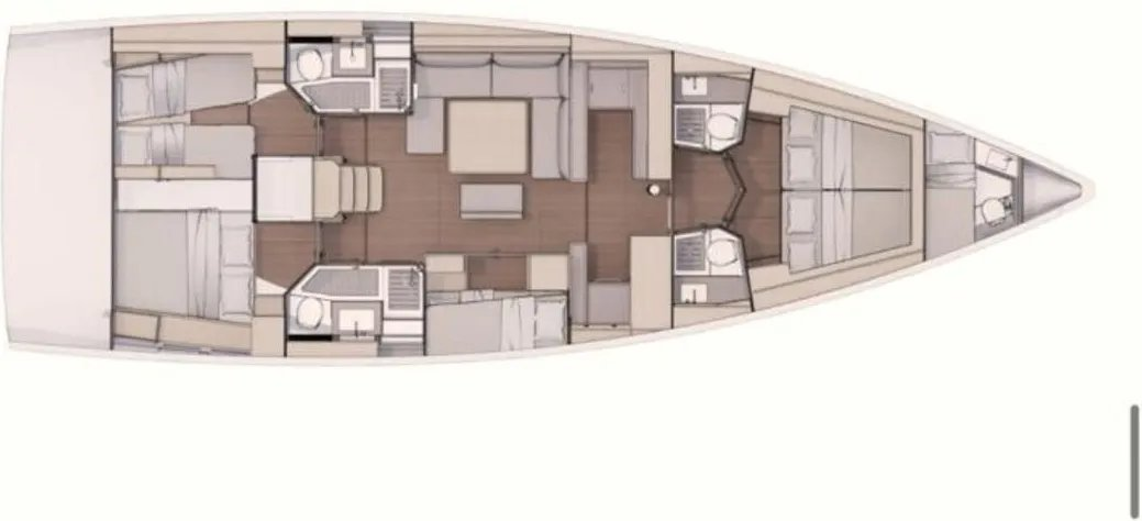 Location bateau Procida pas cher Dufour 530