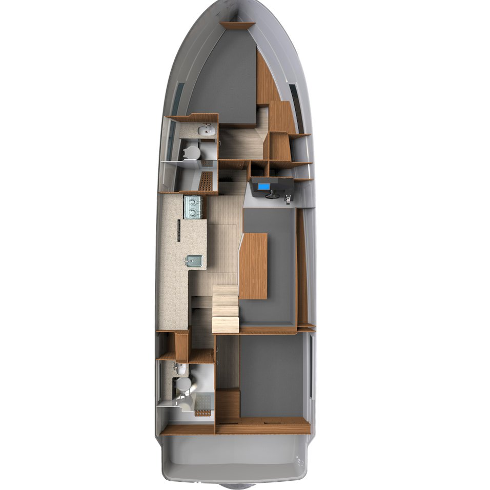 Location bateau Casale sul Sile pas cher Balt 37 Grand