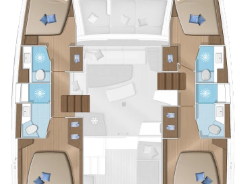 Location Catamaran Lagoon avec permis