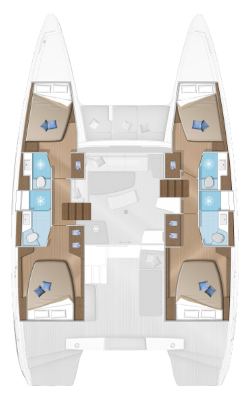 Location Catamaran Lagoon avec permis