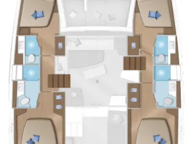 Location Catamaran Lagoon avec permis