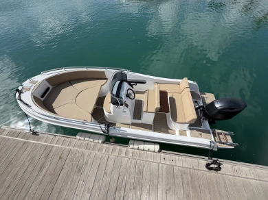 Bareboat Rental Motorboat Allegra Boats with a boat licence