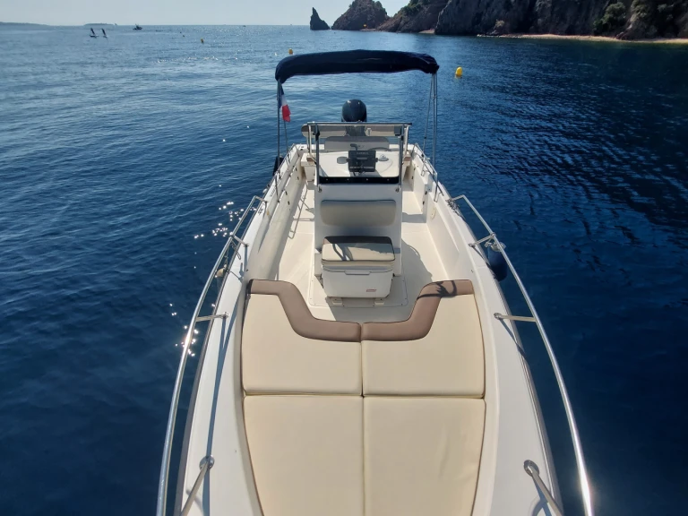 Location Bateau à moteur à Port de la Rague - Boston Whaler Boston Whaler 220 Dauntless