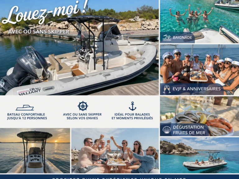 Location bateau Valiant DR 570 à Carnon-Plage sur Samboat