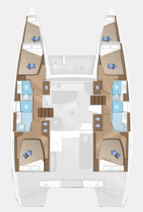 Location Catamaran Lagoon avec permis