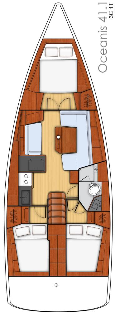 Location Voilier à Biograd na Moru - Bénéteau Oceanis 41.1