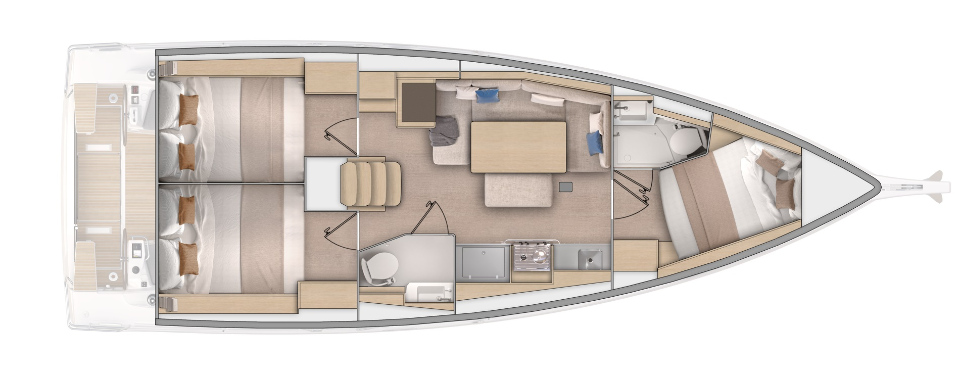 Location bateau Split pas cher Oceanis 37.1
