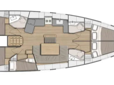 Location Voilier à Split - Bénéteau Oceanis 46.1