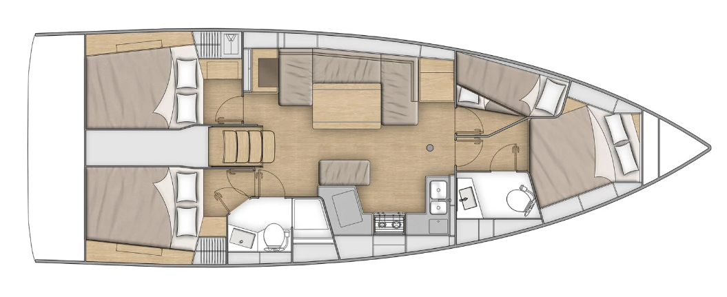 Louez un Bénéteau Oceanis 40.1 à Álimos