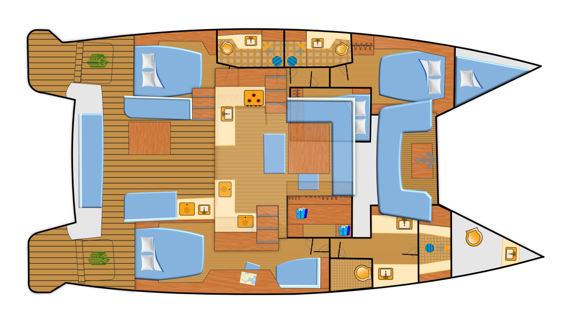 Lagoon Lagoon 51 a louer à Can Pastilla