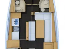 Location bateau Split pas cher Jeanneau 54