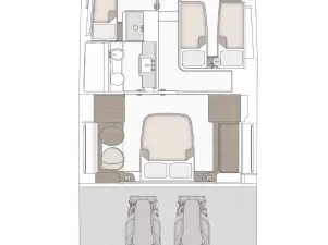 Location bateau Azimut Azimut Magellano 66 à Sukošan sur Samboat