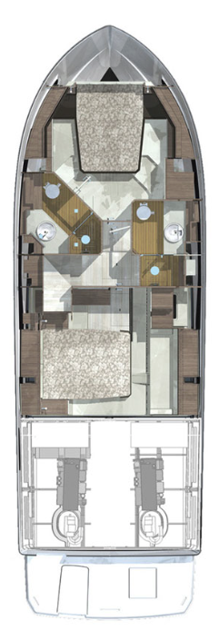 Location Yacht à Sardaigne - Cranchi Cranchi T43 Eco Trawler