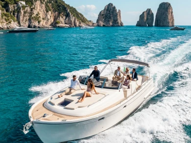 Location Bateau à moteur à Positano - Allure 38