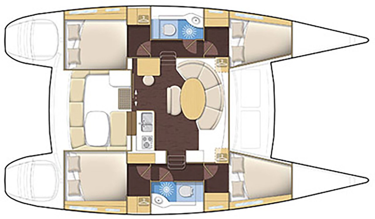 Catamaran à louer à Propriano au meilleur prix