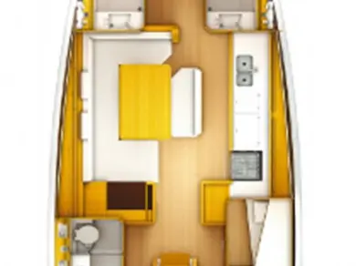 Location bateau Jeanneau Sun Odyssey 519 à Lefkáda sur Samboat