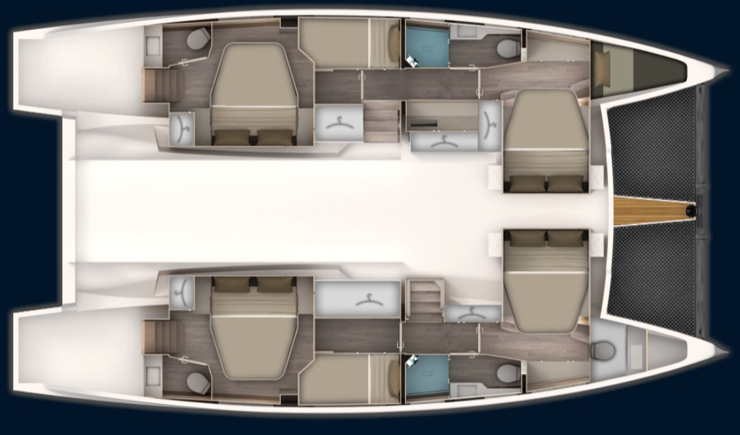 Location à Sant Antoni de Portmany - Aventura Aventura 45 sur SamBoat