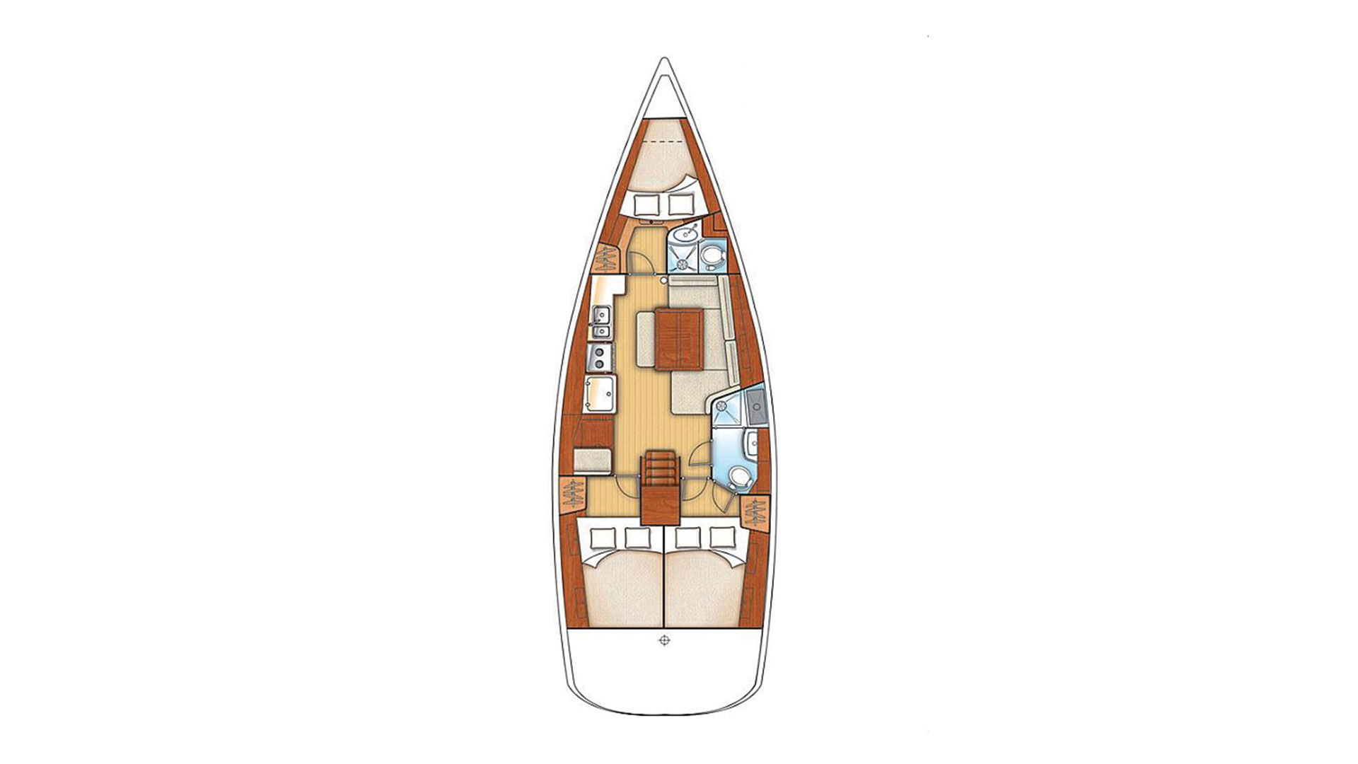 Bénéteau Oceanis 40 a louer à Éleusis