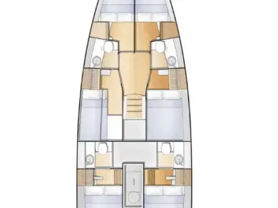 Jeanneau Sun Loft 47 a louer à Paros (Ile)
