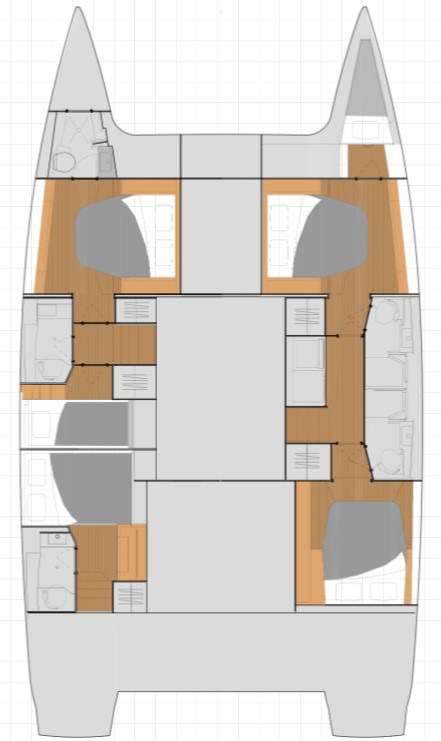 Location Catamaran à Adaköy - Fountaine Pajot Tanna 47