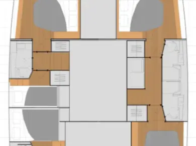 Location Catamaran à Adaköy - Fountaine Pajot Tanna 47