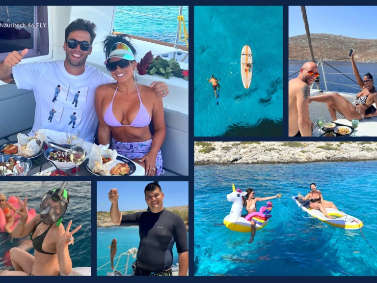 Location bateau Kolymvari pas cher Nautitech 46