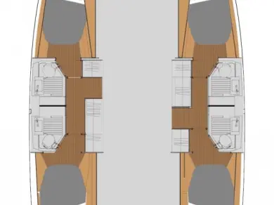 Location bateau Fountaine Pajot Astrea 42 à Trogir sur Samboat