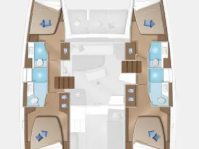 Location Catamaran Lagoon avec permis