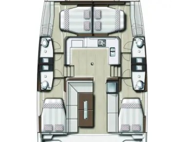 Location bateau Sant Antoni de Portmany pas cher Bali Catspace Voile
