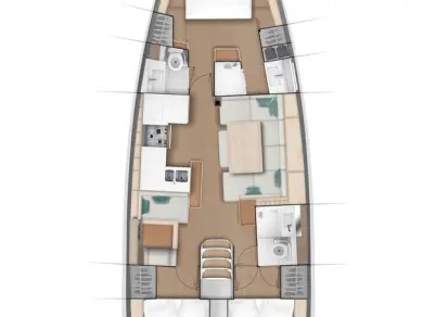 Location bateau Primošten pas cher Sun Odyssey 490