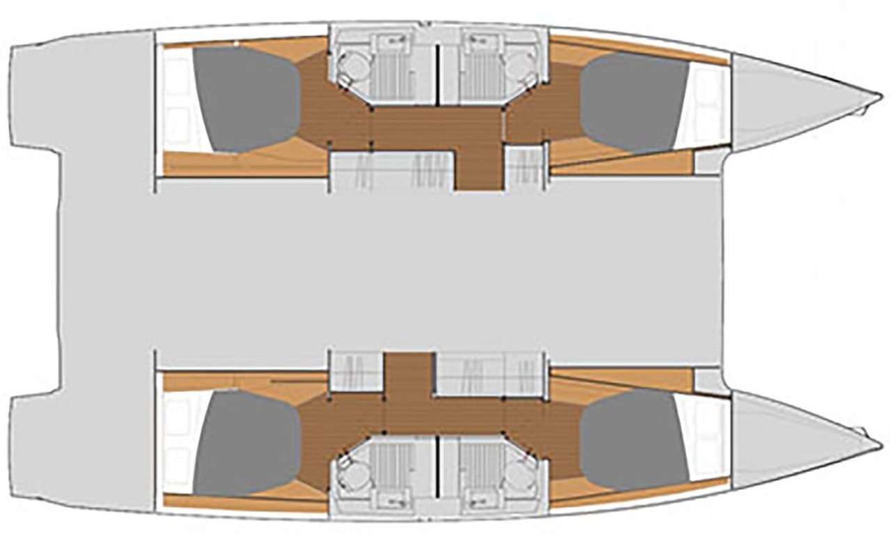 Location Catamaran Fountaine Pajot avec permis