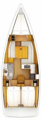 Location à Propriano - Jeanneau Sun Odyssey 389 sur SamBoat
