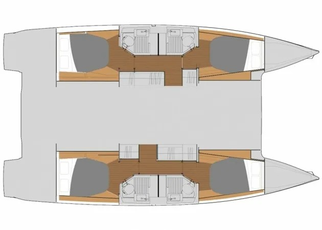 Fountaine Pajot Astrea 42 a louer à Primošten