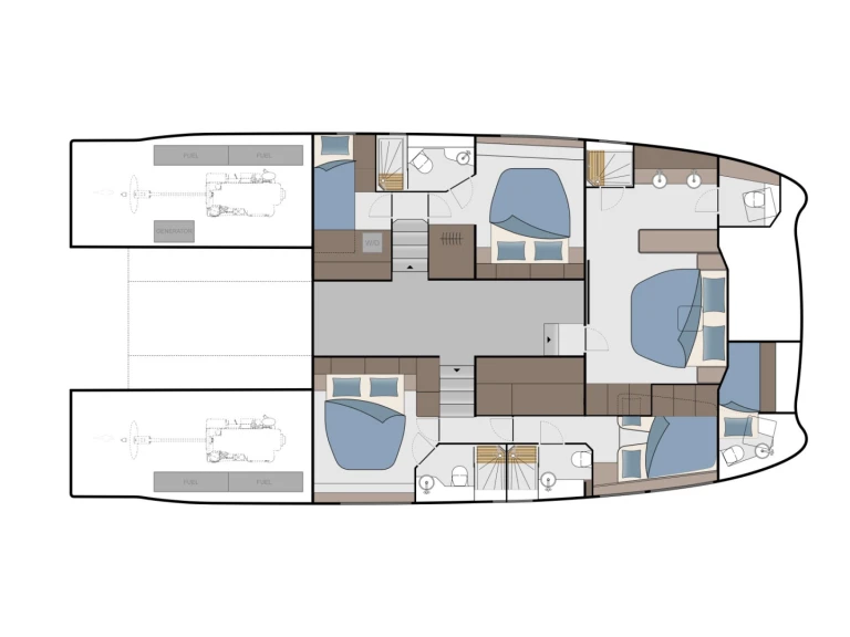 Location Bateau à moteur à Lignano Sabbiadoro - Aquila Aquila 50 Yacht